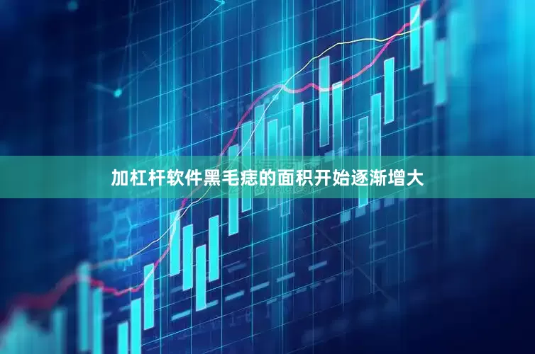 加杠杆软件黑毛痣的面积开始逐渐增大