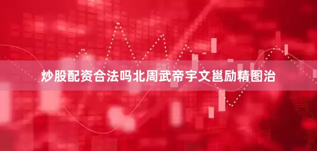 炒股配资合法吗北周武帝宇文邕励精图治